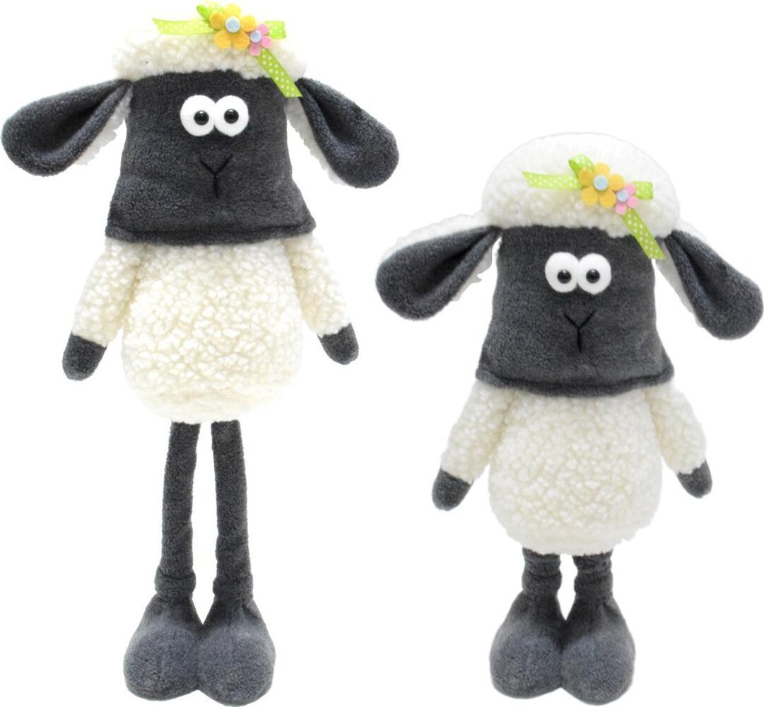 Saska Garden Dekoracja wiosenna owieczka na telskopach 35 - 50 cm