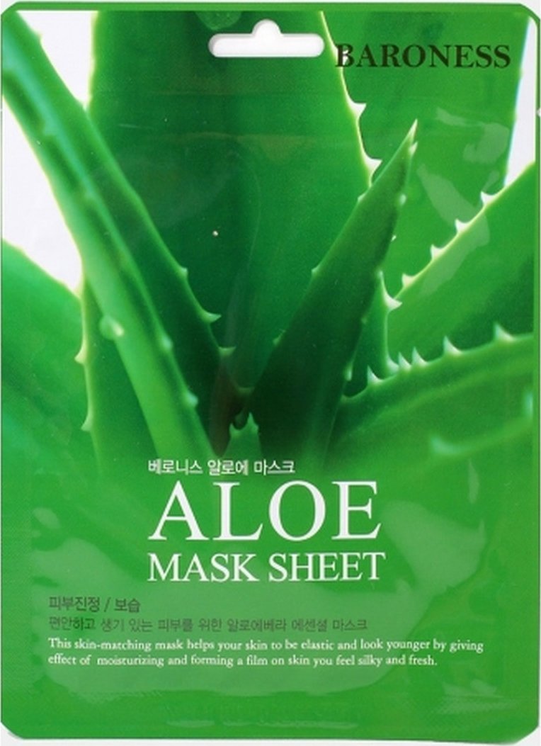 BARONESS Maska w płachcie z aloesem 23g