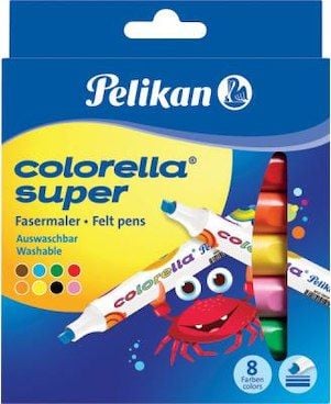 Pelikan Pisaki Colorella Super C411, 8 kolorów (287637)