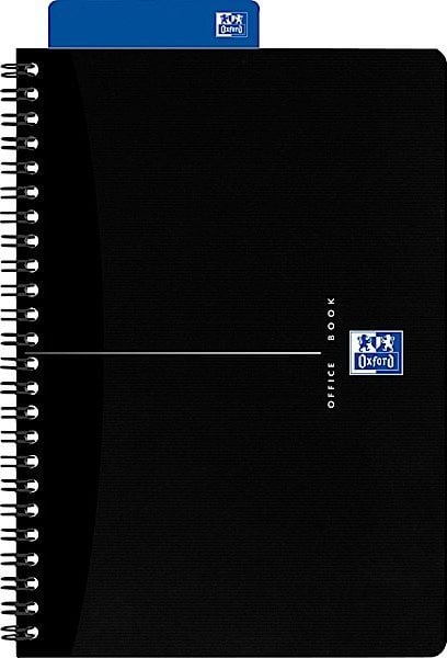 Oxford Notesbog Oxford Smart Black, A5, linjeret