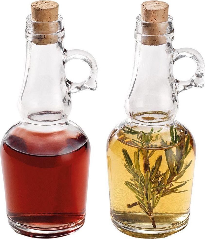 Excellent Houseware Butelka na oliwę ocet maggi dozownik zestaw 2 sztuki
