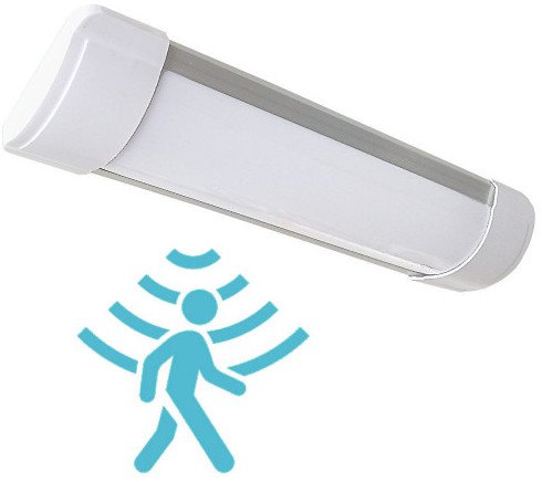 Lampa natynkowa LED 12V DC 10W 30 cm z czujnikiem ruchu