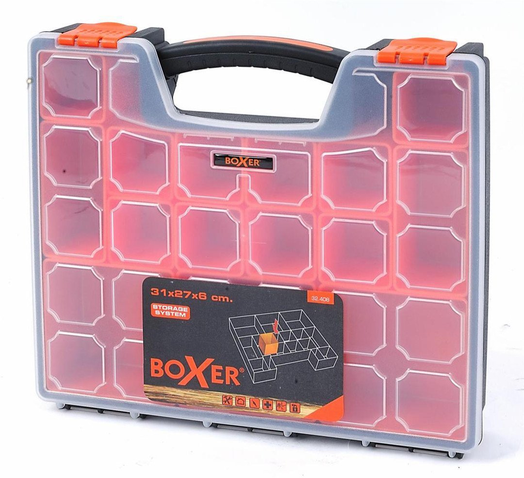 Sortimentsboks 15 flytbare kasser