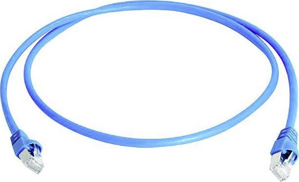 Telegaertner Telegärtner Telegartner MP8 FS 500 - Patch- Cable - RJ- 45 (M) - RJ- 45 (M) - 25cm - SFTP - CAT 6a - blue (L00000A0233)