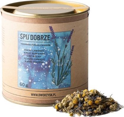 Dworzysk - Śpij Dobrze - Herbata sypana 60g - Opakowanie uzupełniające