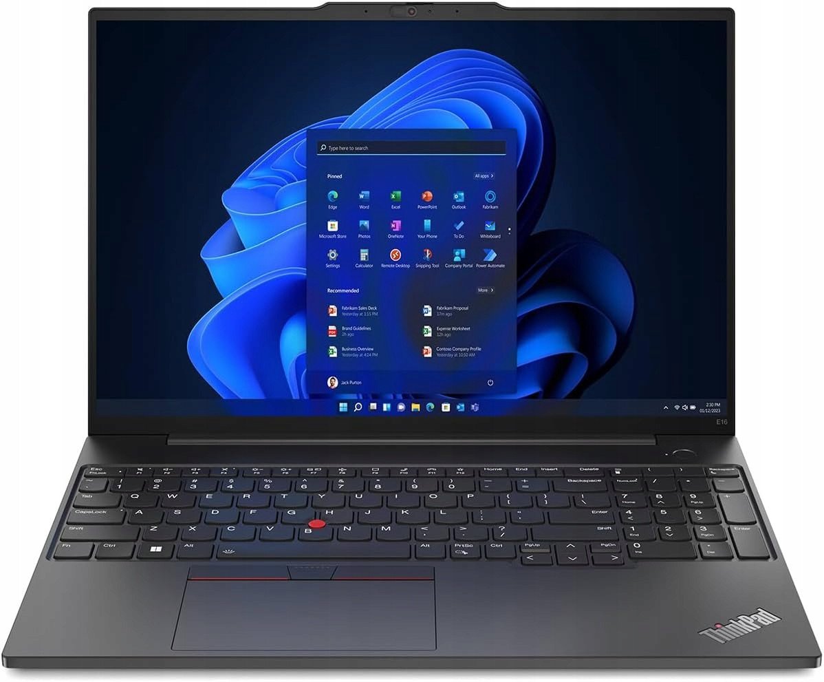 Laptop Lenovo ThinkPad E16 G1 i7-1355U / 40 GB / 512 GB / W11 Pro