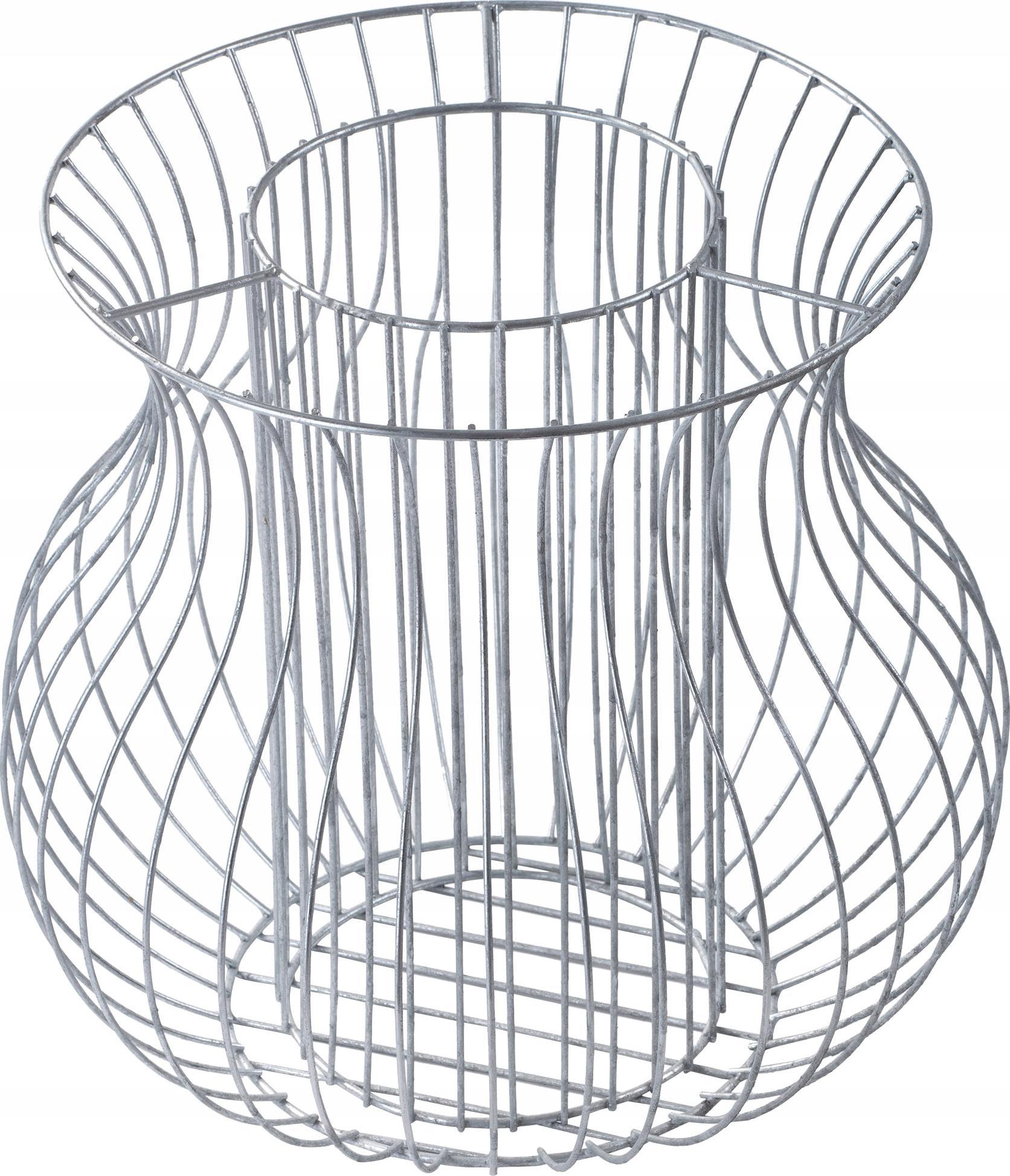 Kadax DONICA OGRODOWA GABIONOWA ZE STALI 49cm OCYNKOWANA