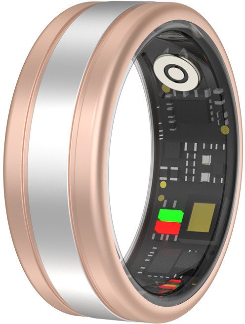 Smart Ring Slowmoose Nowy SR18 Silver Rose, rozmiar 11 / 23