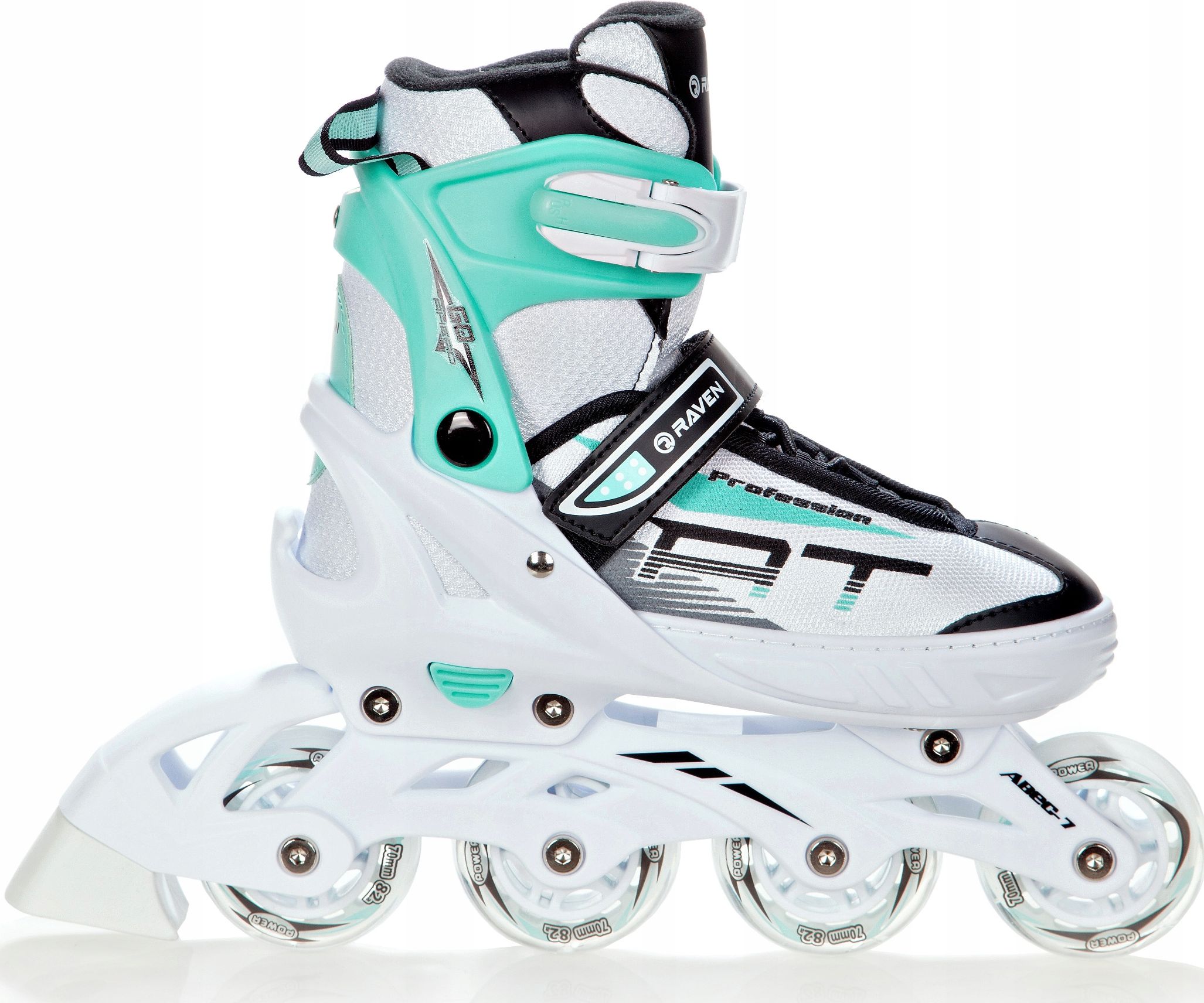 Rolki RAVEN Profession rekreacyjne regulowane białe r. 29-33