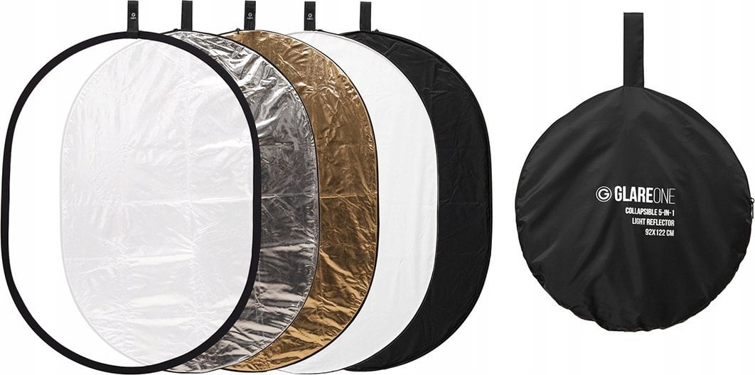 Blenda GlareOne GlareOne Bounce Board 5-in-1 92x122 cm - blenda 5 w 1