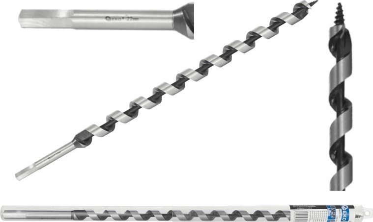 Wiertło Geko Wiertło kręte – świder do drewna 20x460mm (25/50)