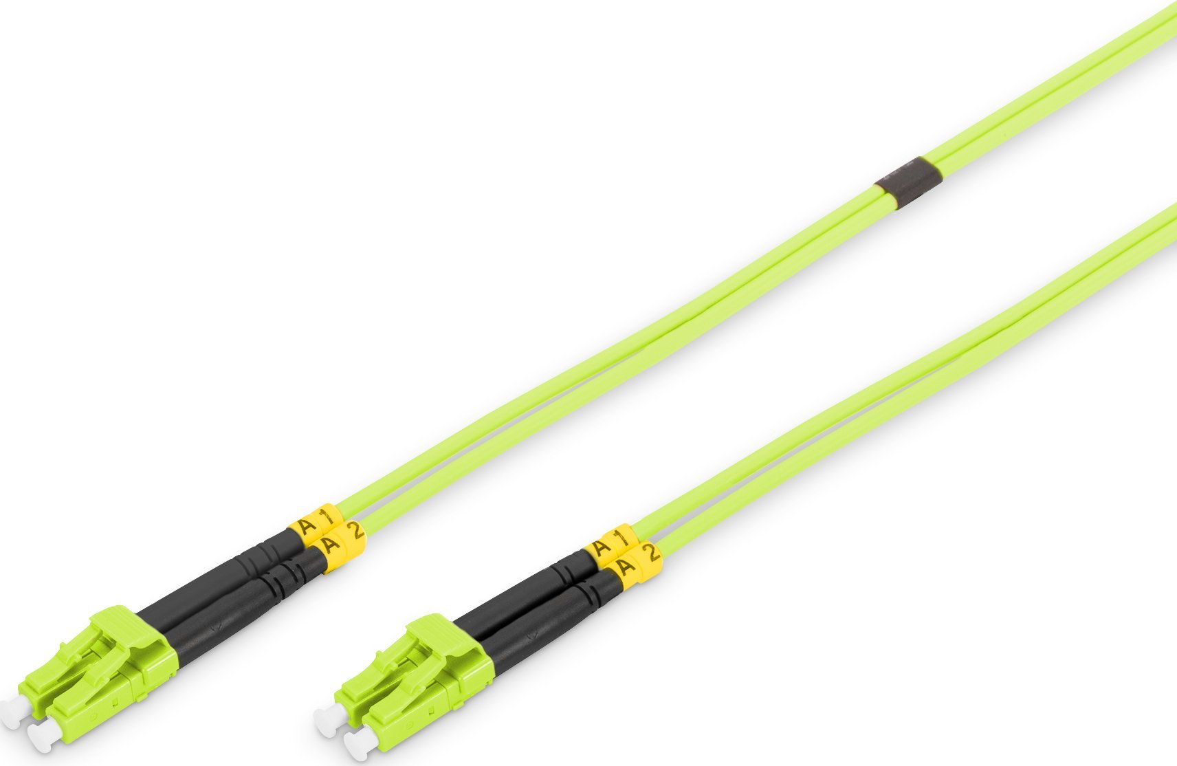 Digitus DIGITUS LWL Patchkabel, LC/LC MM, OM5, 50/125 µ, Duplex 2m