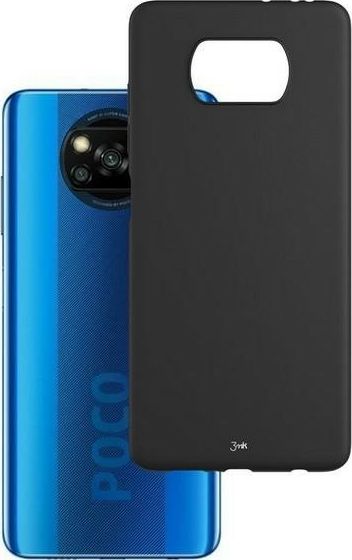3MK 3MK Matt Case Xiaomi Poco X3 czarny/black