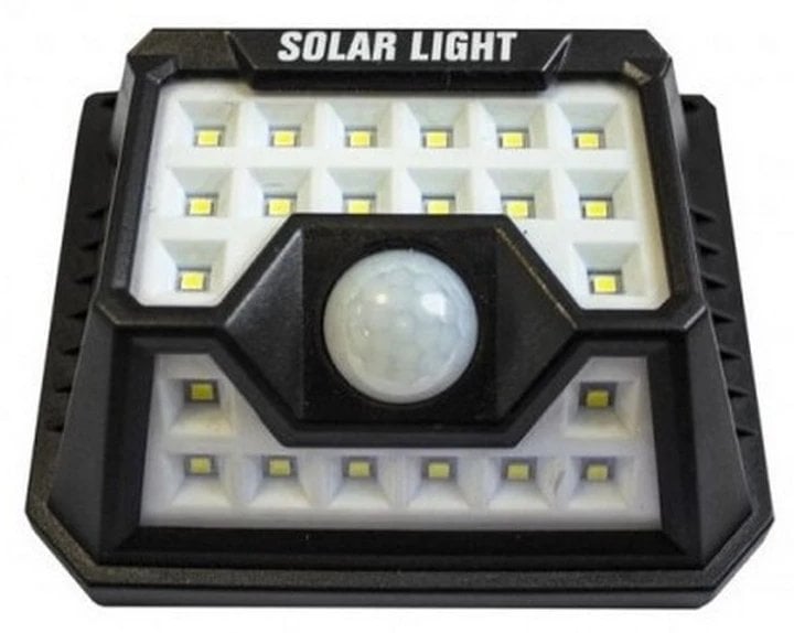 Lampa solarna LED z czujnikiem ruchu