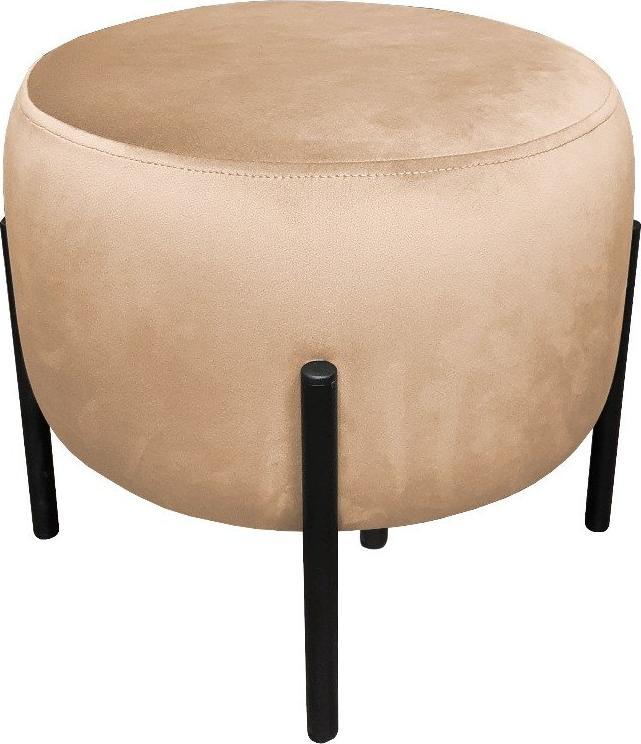 Atos Pufa WILFRED MG VELVET beżowa