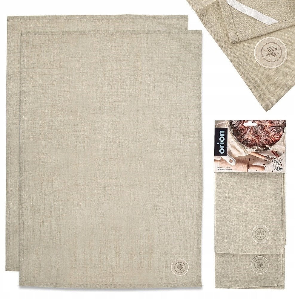 Ścierki kuchenne bawełniane GREENISH 70x50 cm 2 szt.