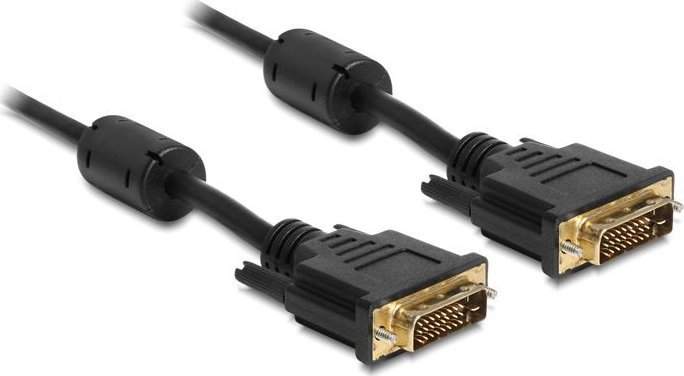 Kabel Delock DVI-D - DVI-D 3m czarny (83191)