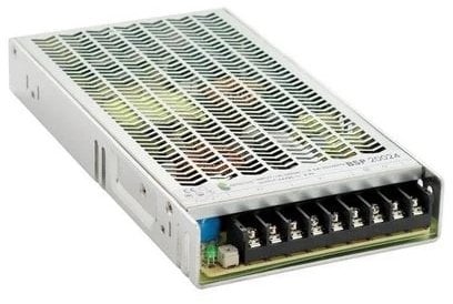 SilentiumPC Zasilacz impulsowy BSP 20012 230/ 12V 16,7A 200W modułowy do zabudowy, Napięcie wejściowe: 88-264VACVAC, Ta70, 17000-1913