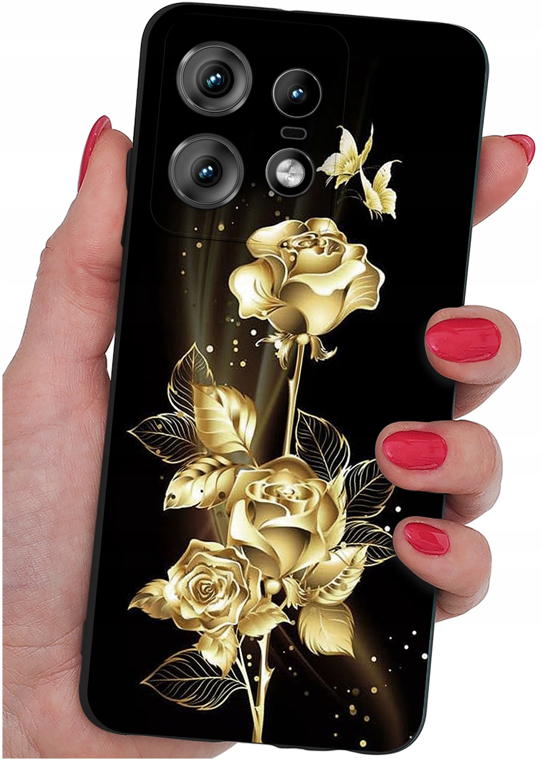 Etui do Motorola Moto EDGE 50 Pro WZORY |SILIKONOWE MATT CASE