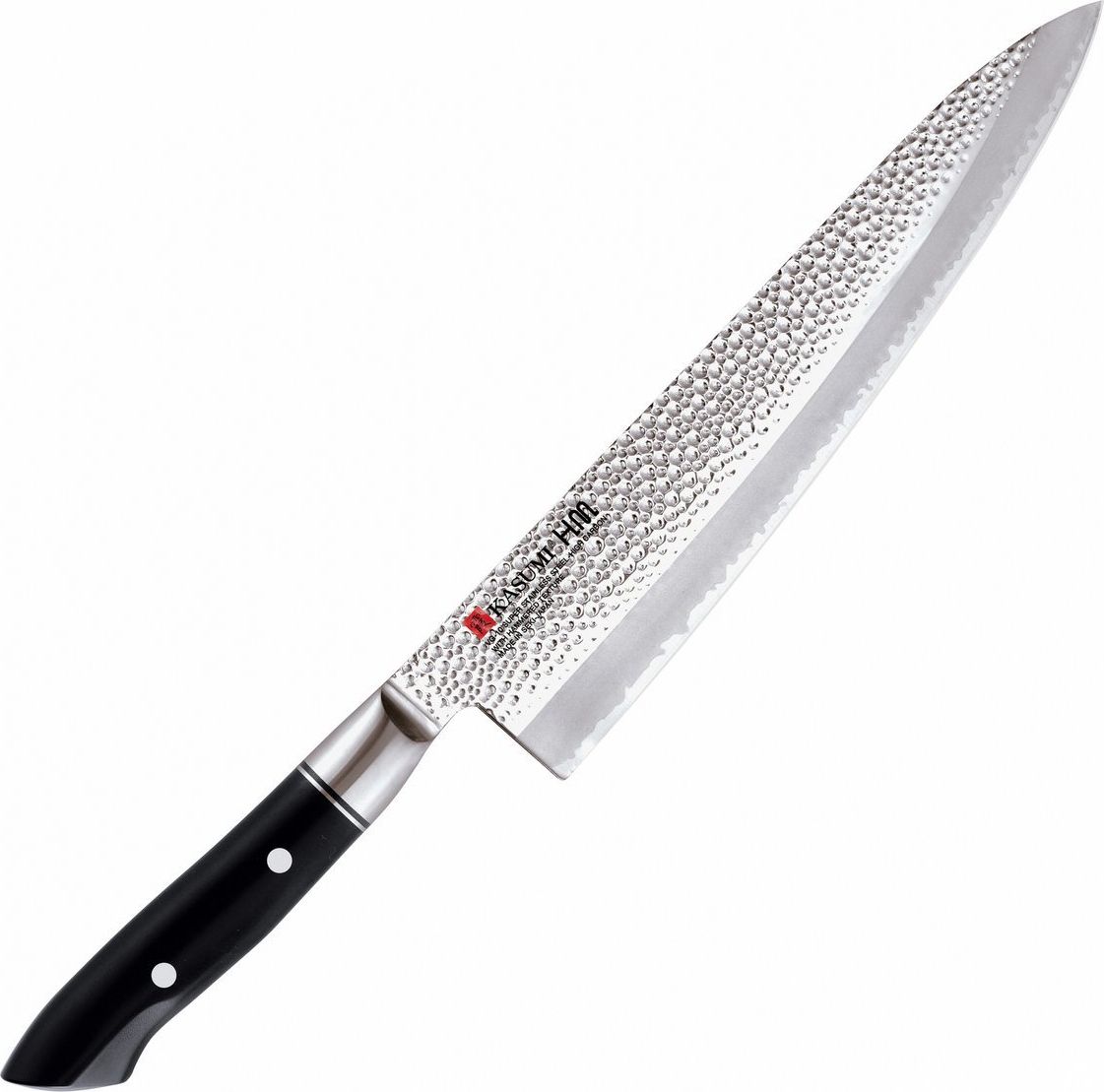 Kasumi KASUMI Nóż szefa kuchni kuty VG10 HM dł. 24 cm młotkowany uniwersalny