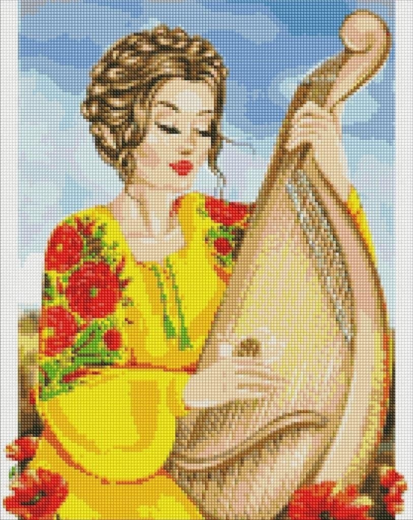 Norimpex Diamentowa mozaika - Graj, moja banduro 40x50cm