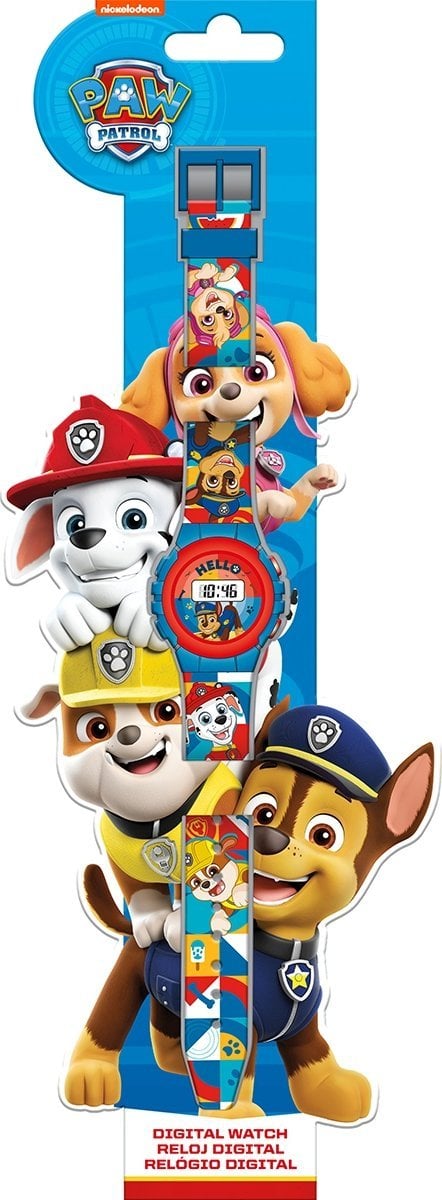 Kids Euroswan Zegarek cyfrowy KE02 Psi Patrol PAW PATROL PW19943 Kids Euroswan
