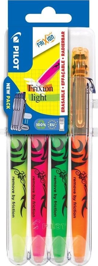 Pilot Pilot - Frixion Highlighter Pens Light Se2Go Basic (4 colors) /Writing
