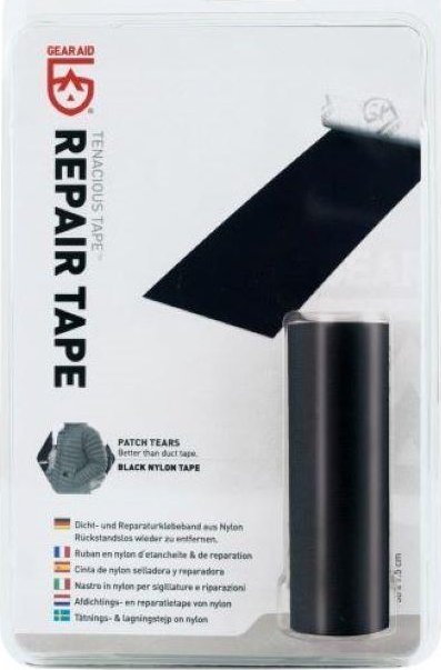 Gear Aid GearAid Tenacious Tape Repair Tape Black Nylon