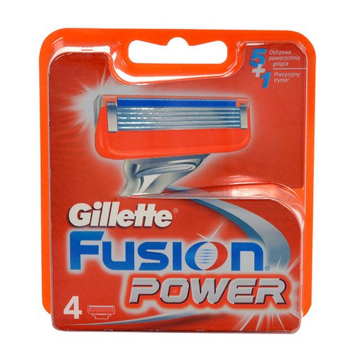 Gillette Fusion Power Wkłady do maszynki do golenia 4szt