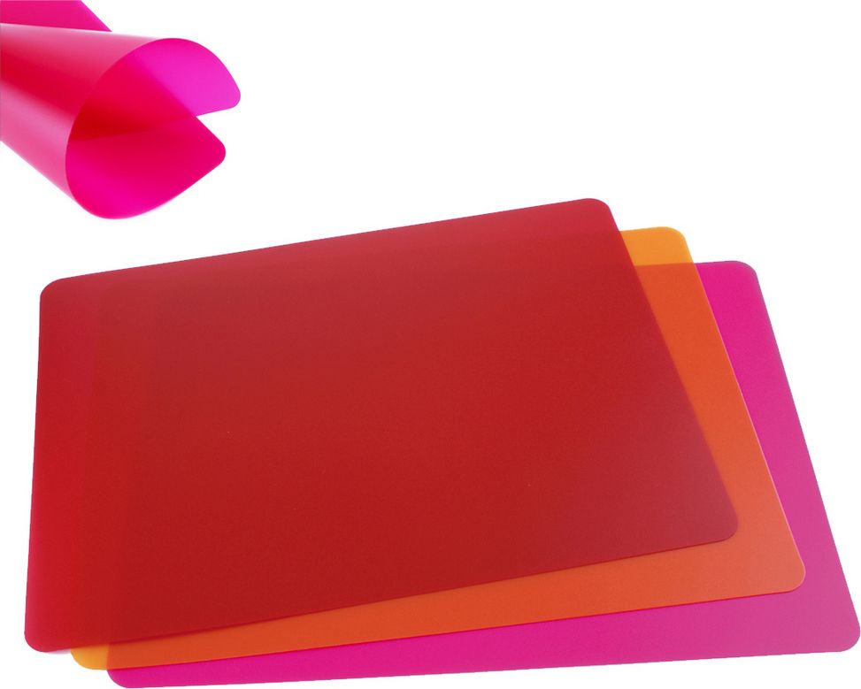 Deska do krojenia Orion elastyczna plastikowa 38x28cm 3szt.