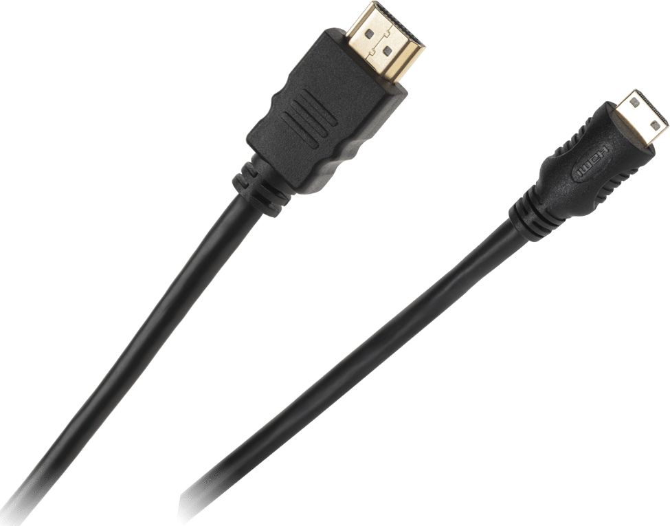Kabel HDMI Mini - HDMI 1.8m czarny (KPO3713-1.8)