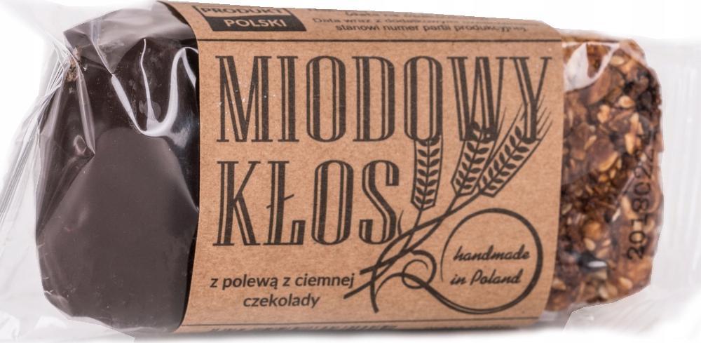 Łysoń Baton miodowy kłos ciemna czekolada