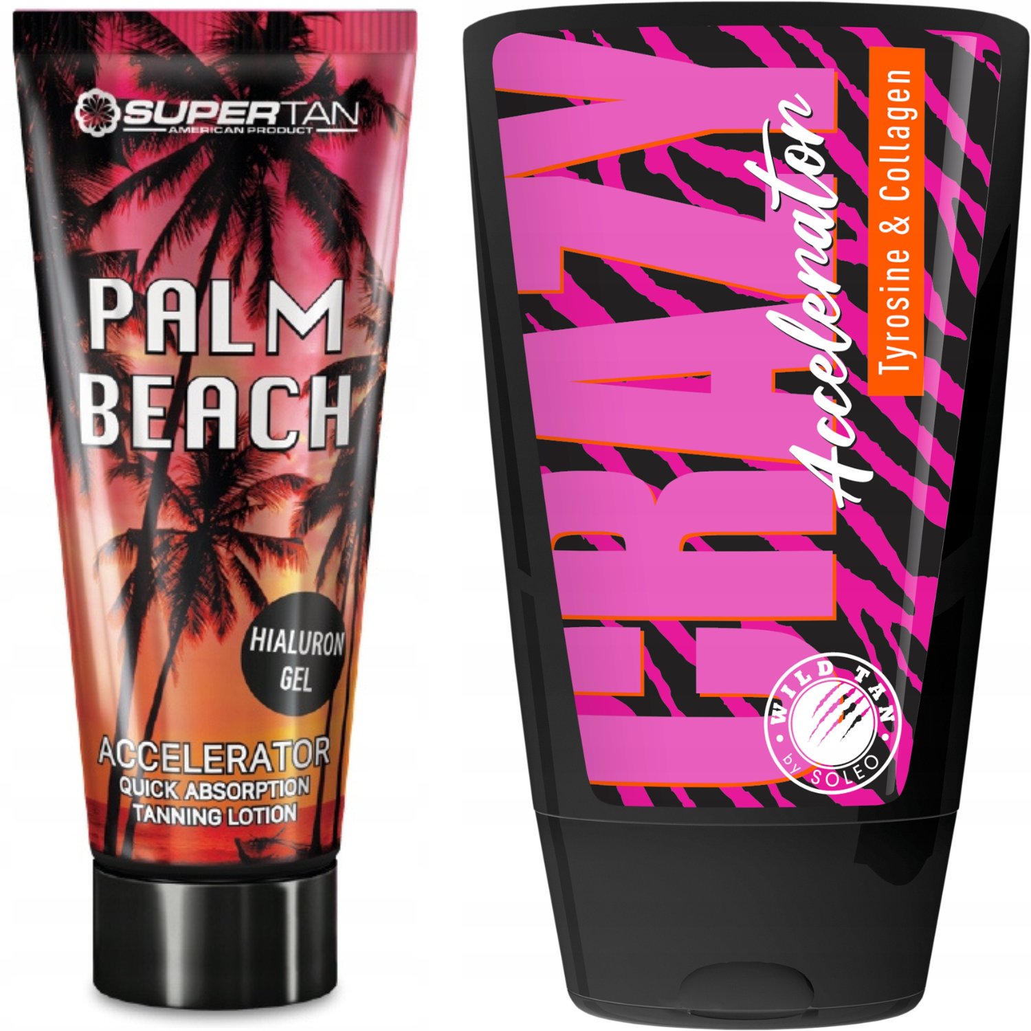Supertan Palm Beach + Wild Tan Crazy Gratis