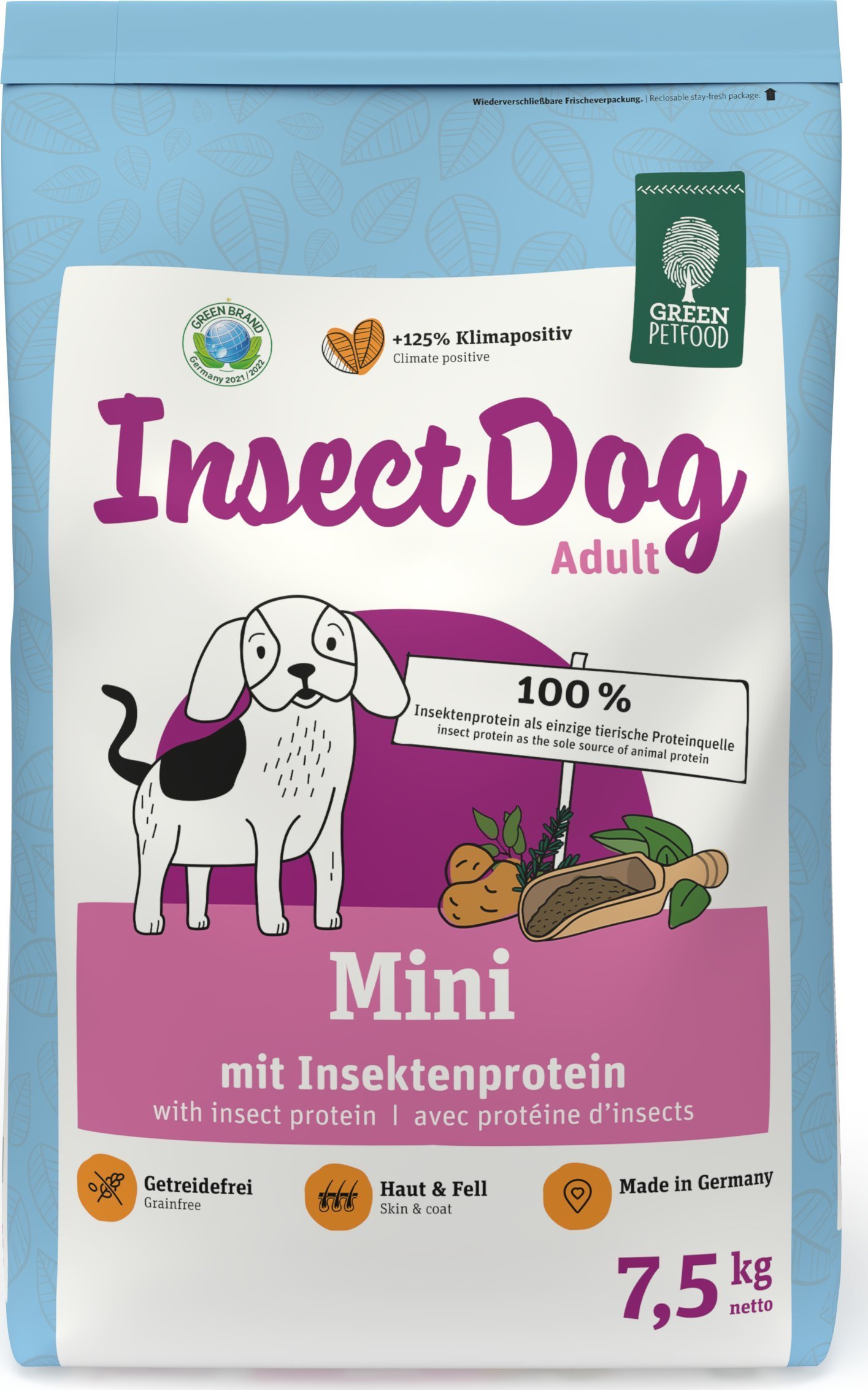 Green Petfood InsectDog Mini 7,5kg