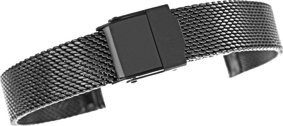 Kemer Bransoleta - Siatka Black 12 mm gr. 1,9 mm ANAB-12 uniwersalny