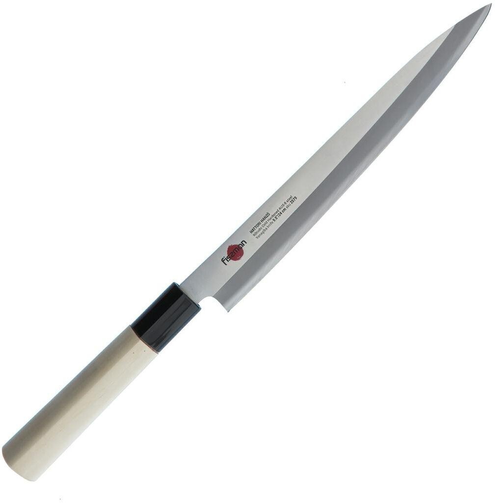 Fissman Nóż Yanagiba Kensei Hanzo 24cm AUS-8 Drewno Sushi