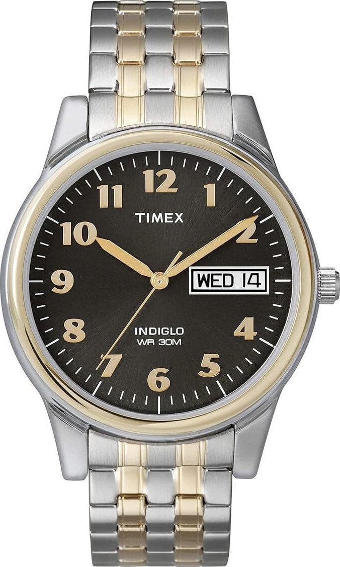ZEGAREK MĘSKI TIMEX Charles Two-Tone T26481 INDIGLO + BOX