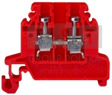 A11-8107 Złączka szynowa 0,5-2,5 mm2 czerwona ZG-G2,5 A11-8107