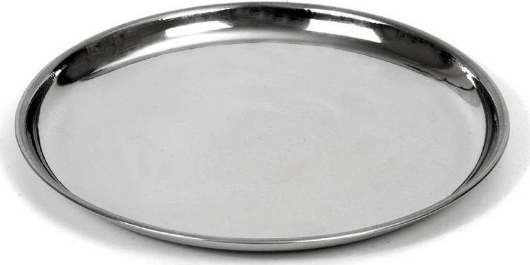 Orion Taca do serwowania stalowa okrągła talerz 28 cm uniwersalny