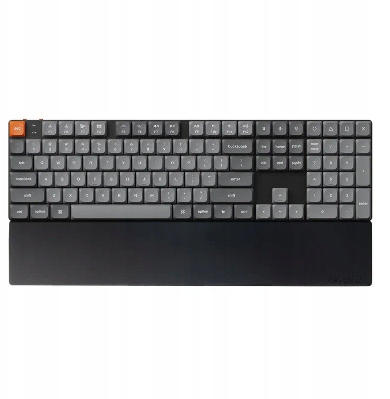 Keychron Silicone Palm Rest Black / K5 SE / K5 Max / K5 Pro