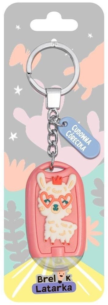 Brelok 3D z latarką - Cudowna Córeczka
