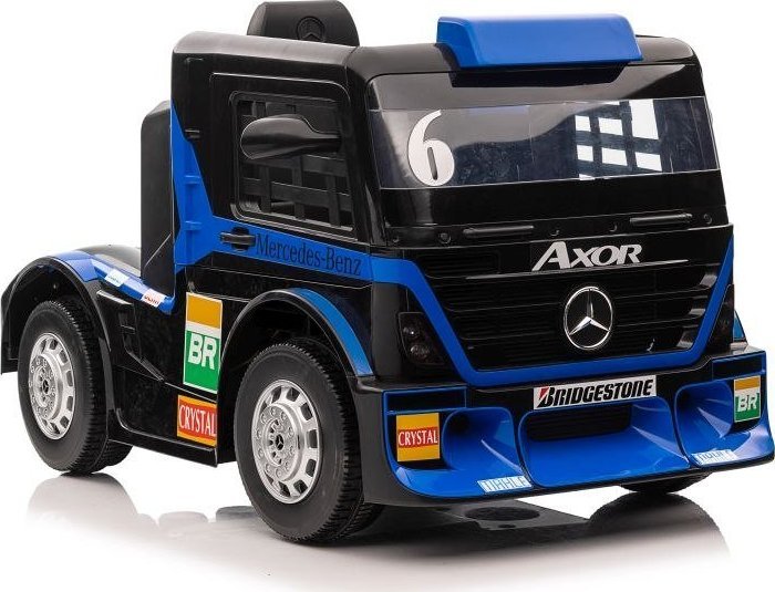 Lean Cars Auto Na akumulator Mercedes XMX622 Granatowy LCD