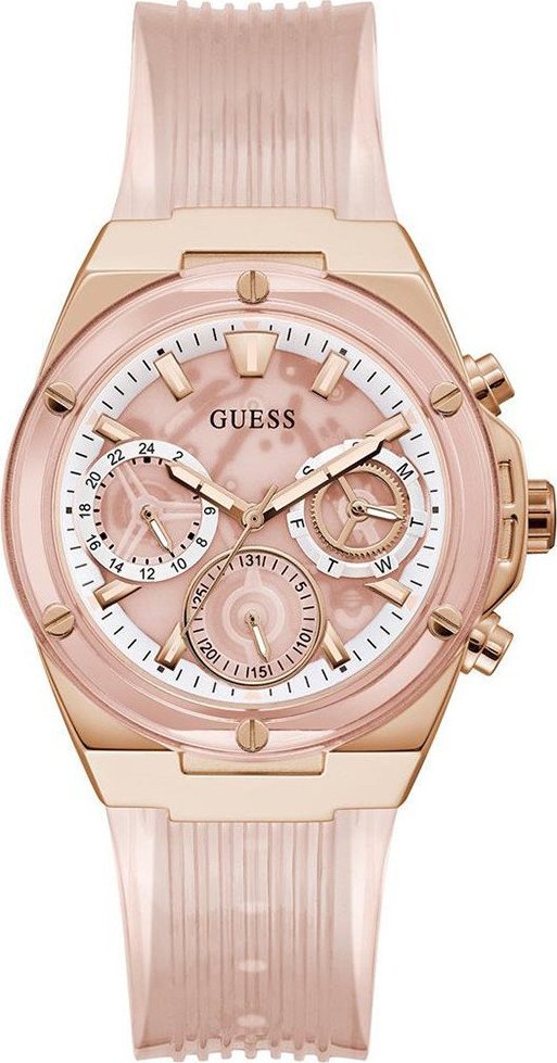 Zegarek Guess Zegarek damski Guess GW0409L3 różowy