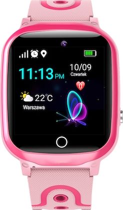 Smartwatch GoGPS K17 Różowy (K17PK)