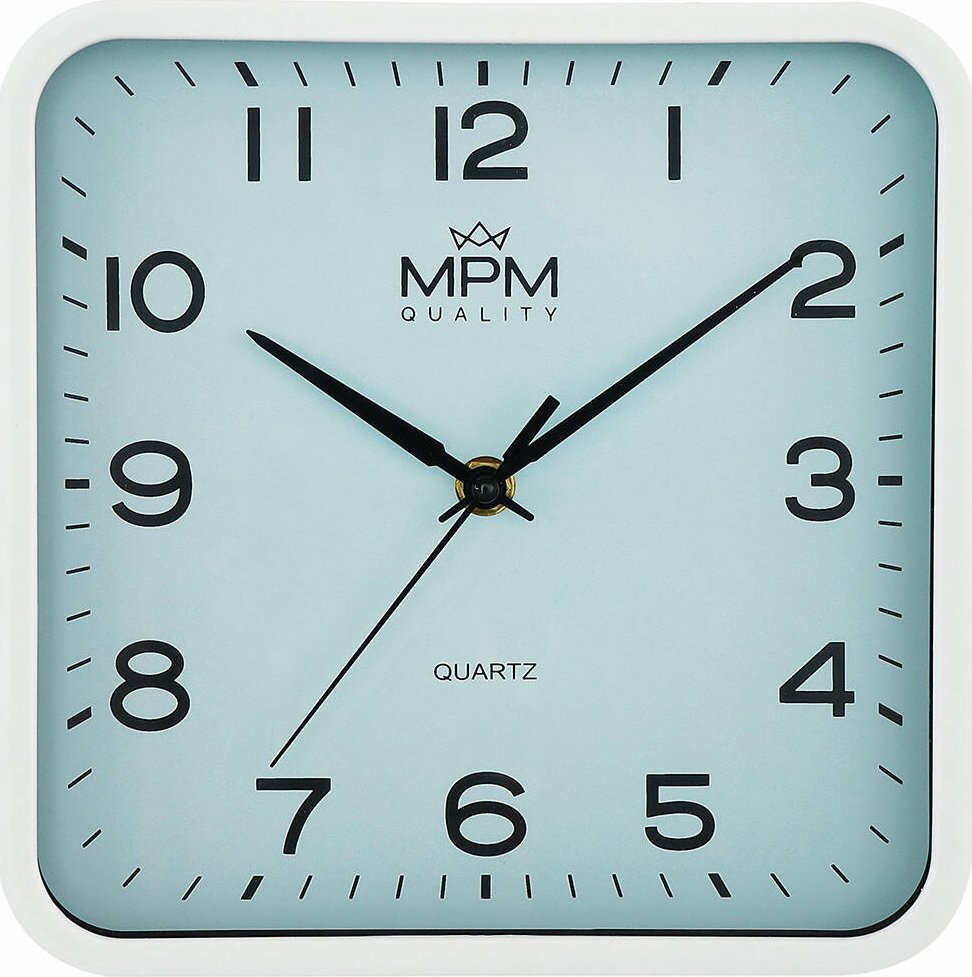 MPM Zegar ścienny MPM E01.4234.31 22 cm czytelny cichy