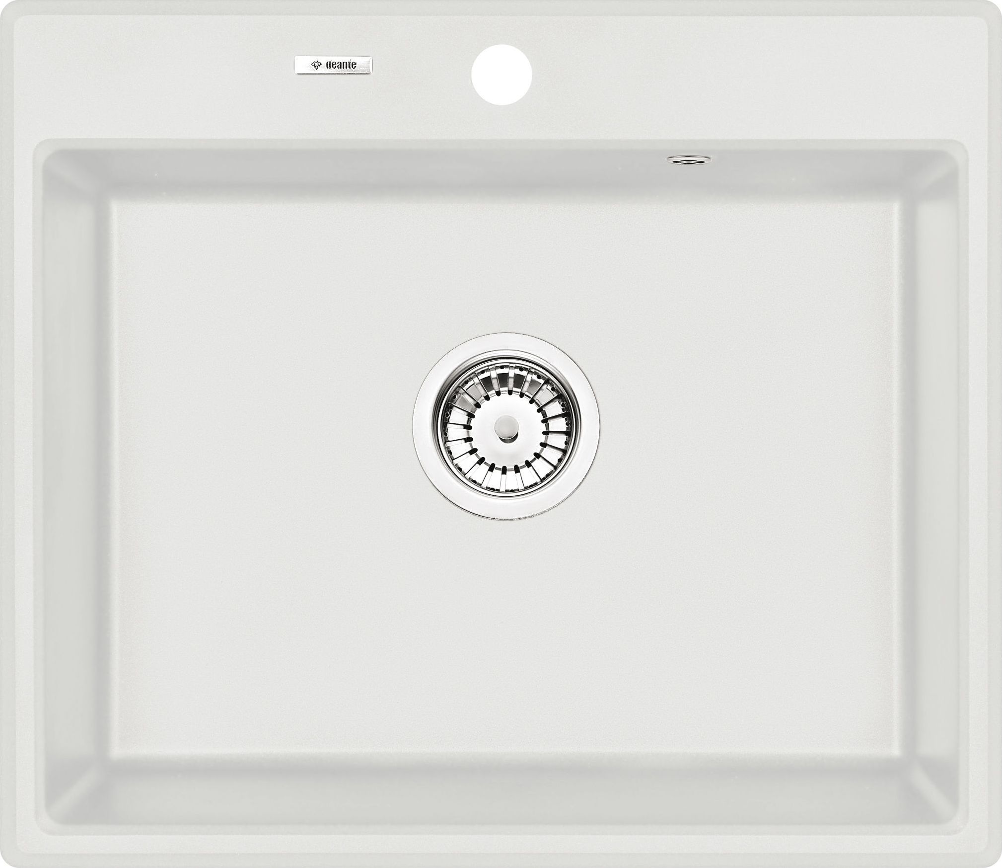 Zlewozmywak Deante Zlewozmywak ANDANTE ALABASTER GRANIT + SPACE SAVER