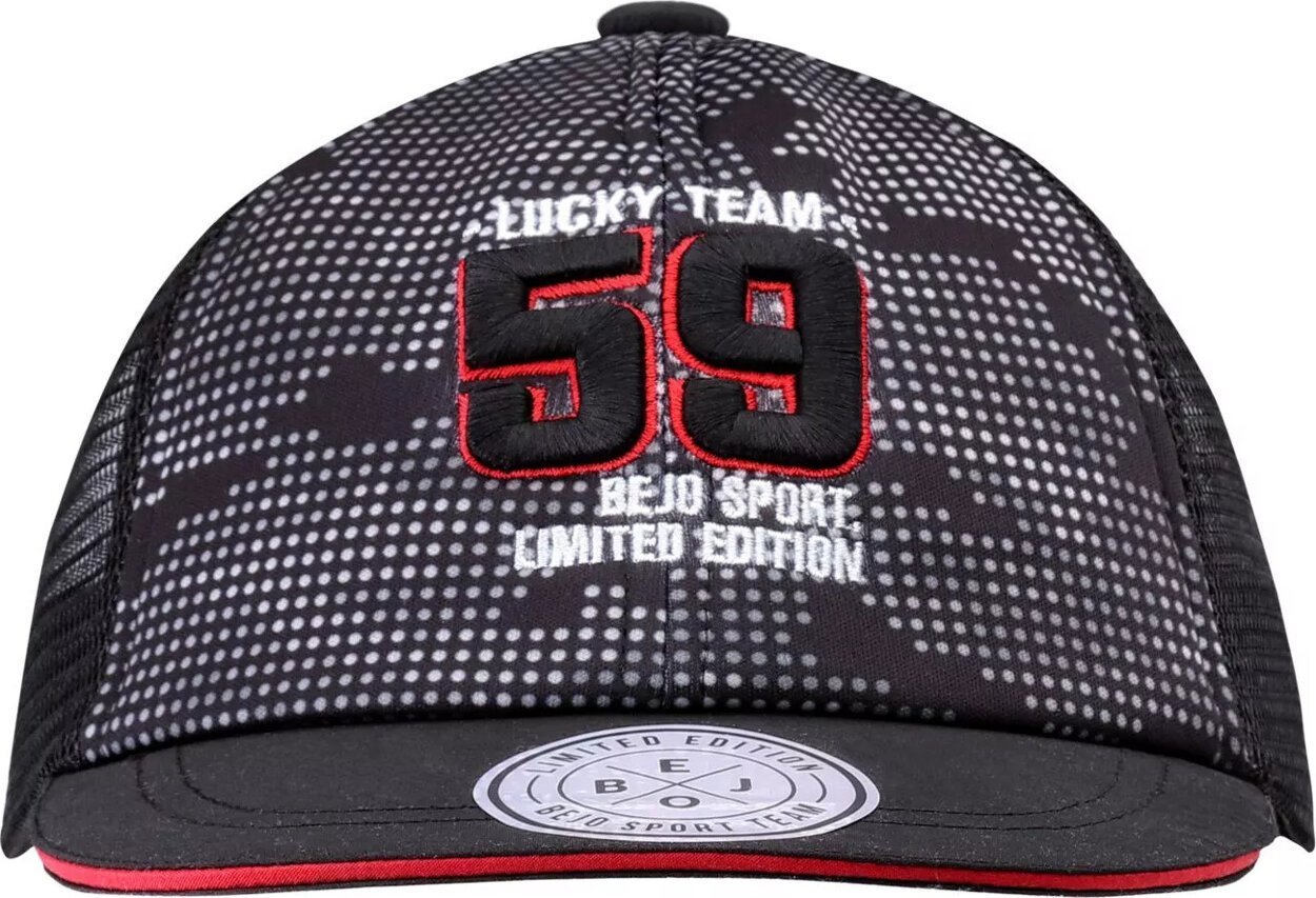 Bejo Dziecięca czapka zdaszkiem Bejo LOGAN JRB 9829-BLACK/VIC BLUE black/victoria blue rozmiar uniwersalny