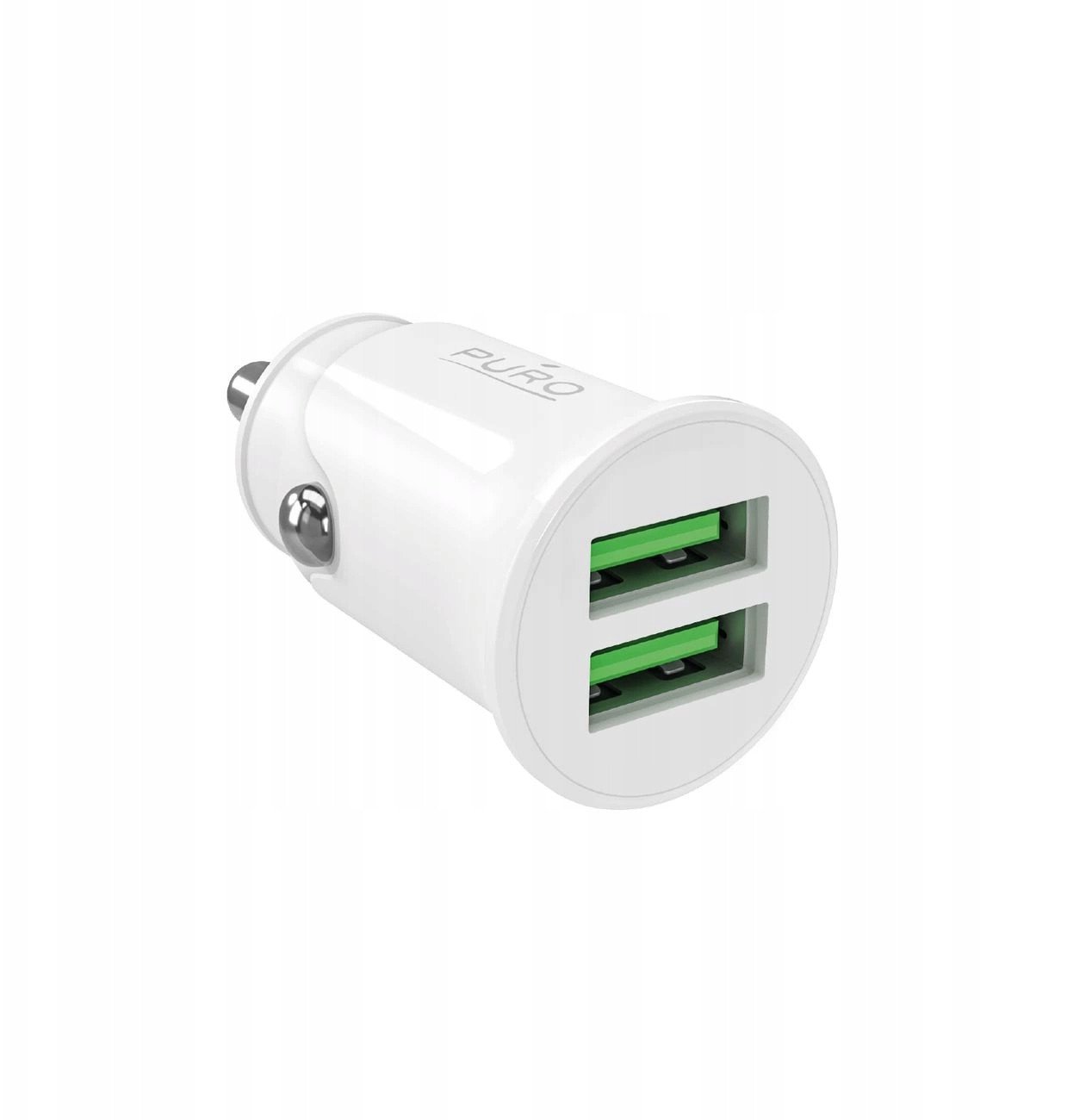 Ładowarka Puro Ładowarka samochodowa Pro Lite 2x USB-A 10W - biała