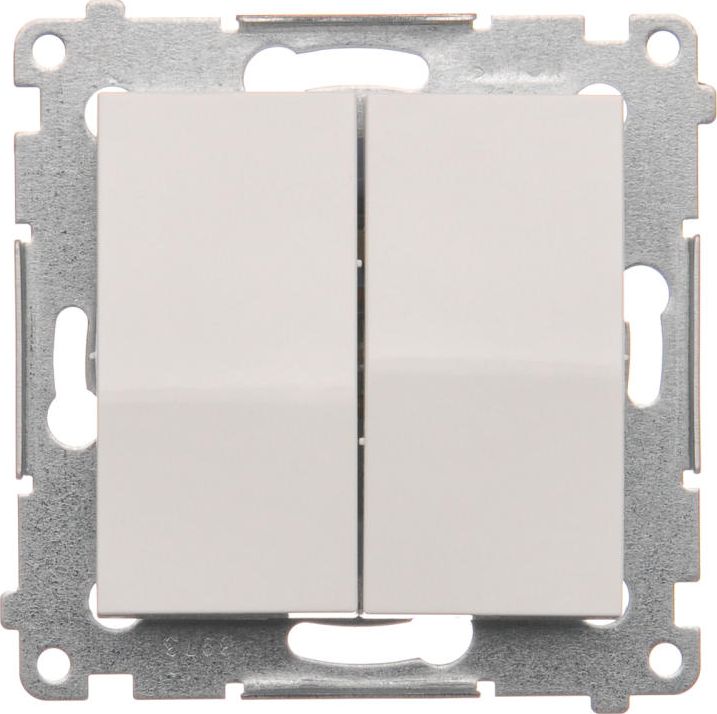 Kontakt-Simon Łącznik świecznikowy biały podwójny (DW5.01/11)