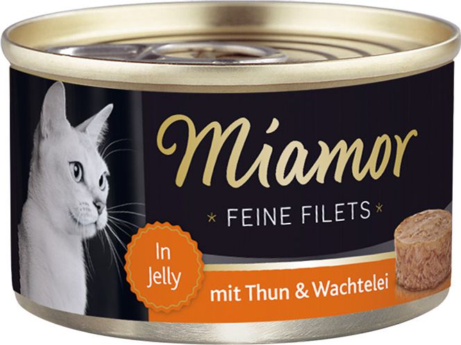 Miamor Miamor Feine Filets puszka Tyńczyk i jajka - 100g